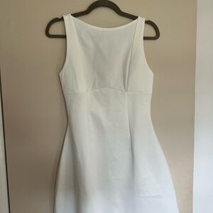 SHEIN White Sleeveless Mini Dress